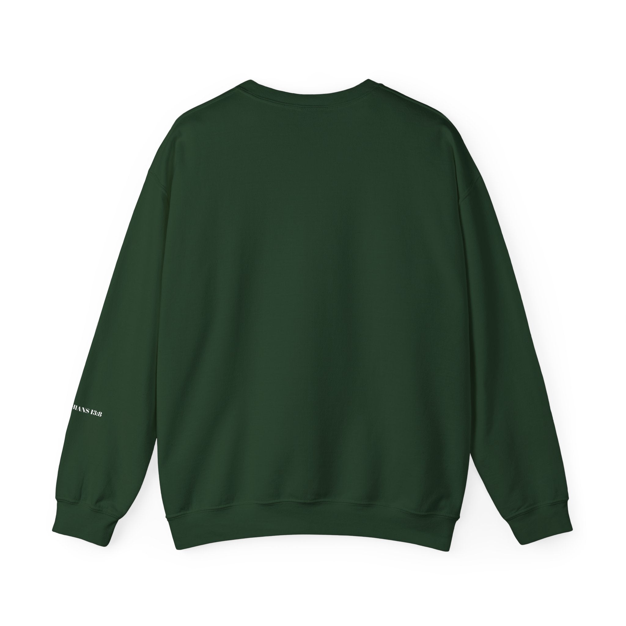 Love Never Fails Sweatshirt