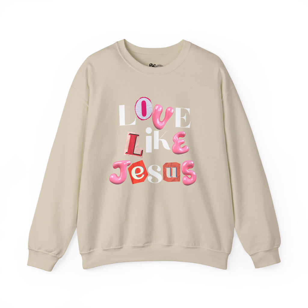 Love like Jesus Sweatshirt
Christian Unisex Apparel
