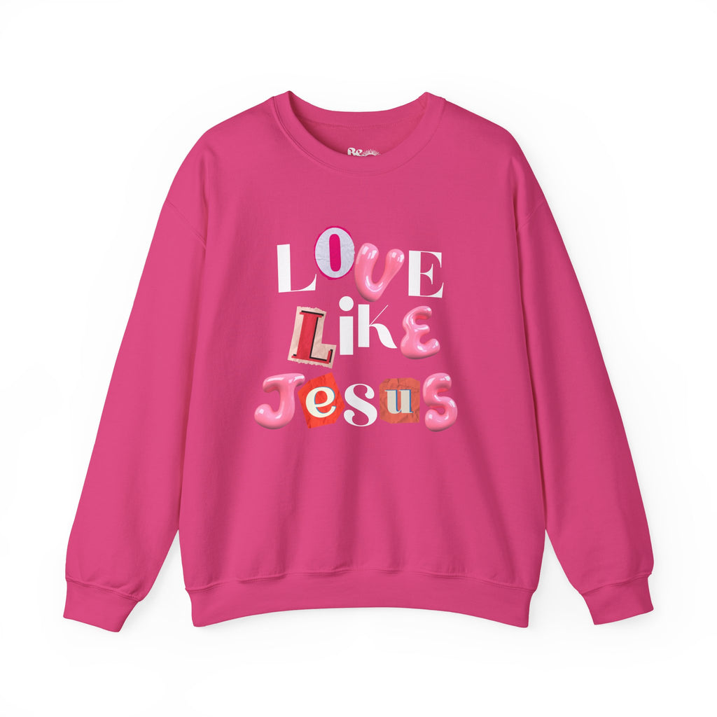 Love like Jesus Sweatshirt
Christian Unisex Apparel
