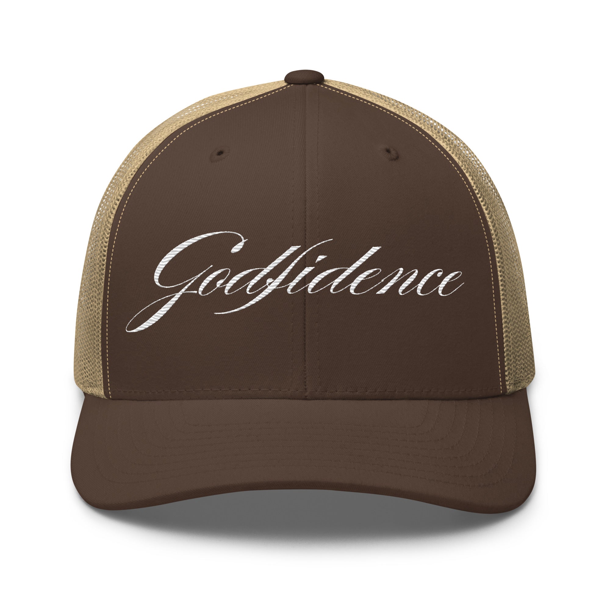 Godfidence retro trucker hat
Christian apparel accessories