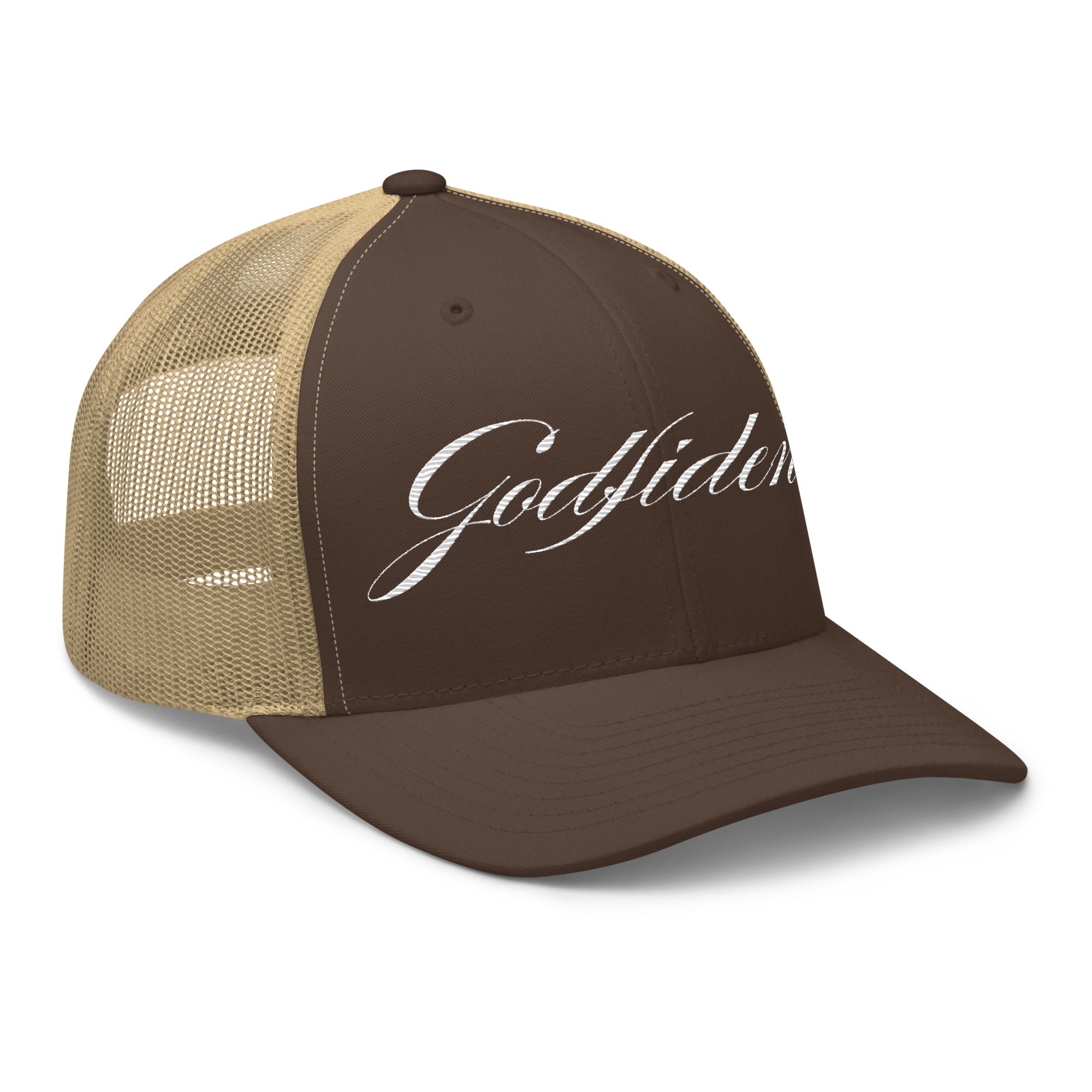 Godfidence retro trucker hat
Christian apparel accessories