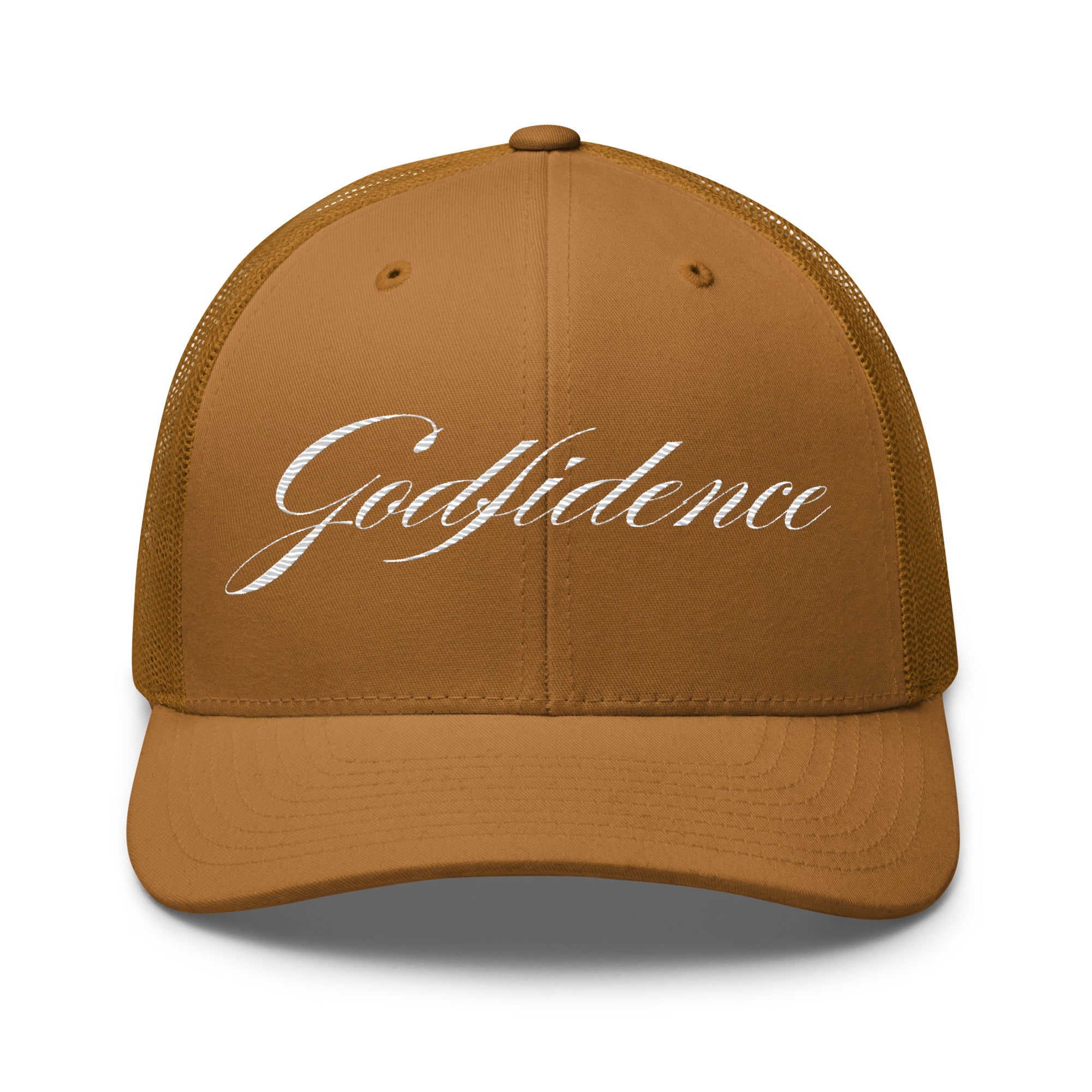 Godfidence retro trucker hat
Christian apparel accessories
