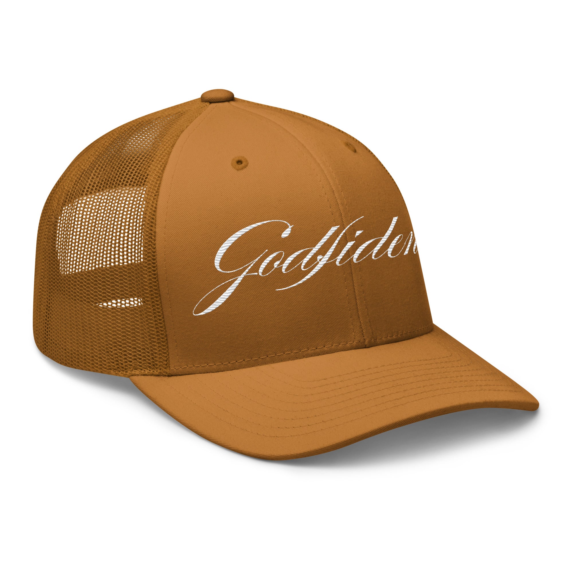 Godfidence retro trucker hat
Christian apparel accessories