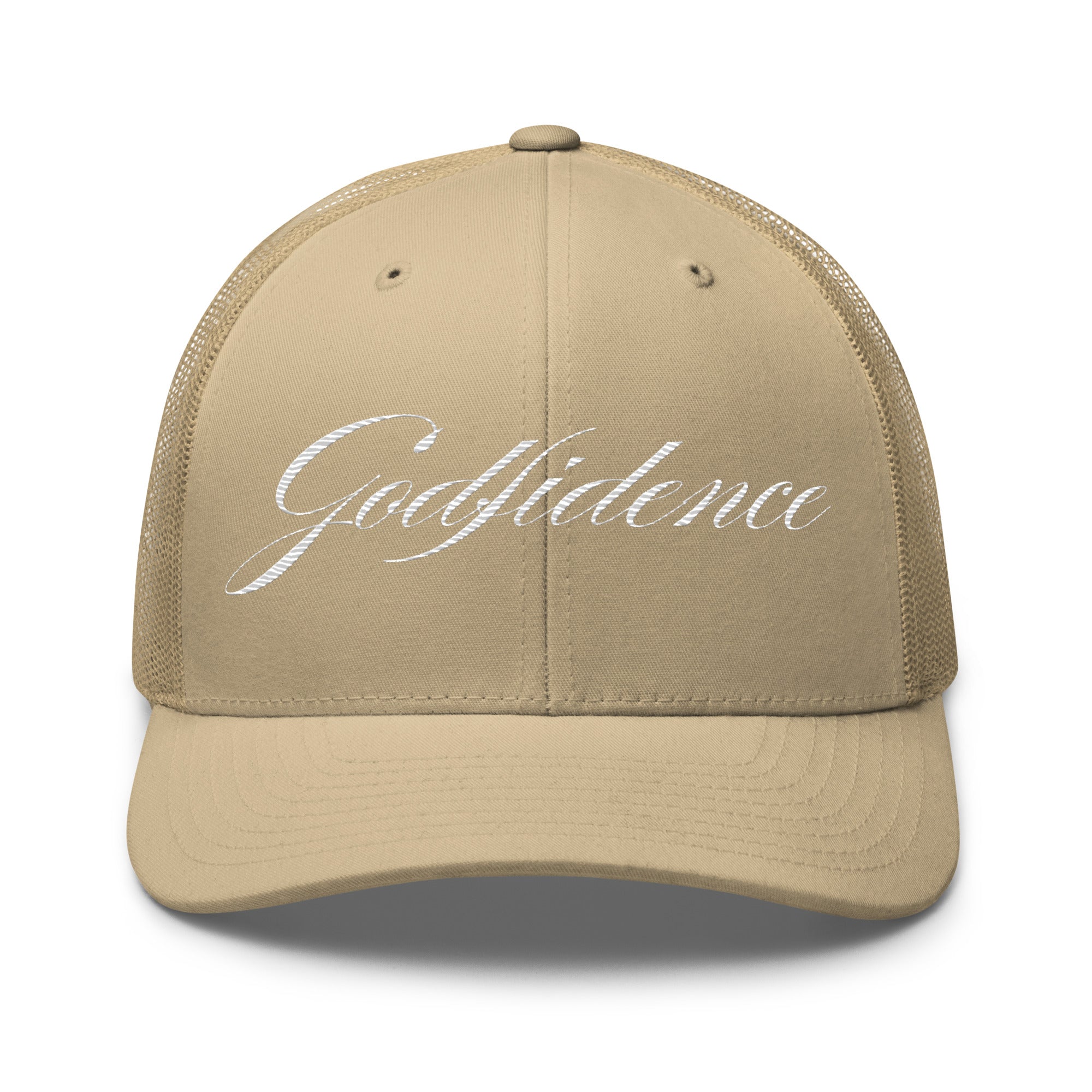 Godfidence retro trucker hat
Christian apparel accessories