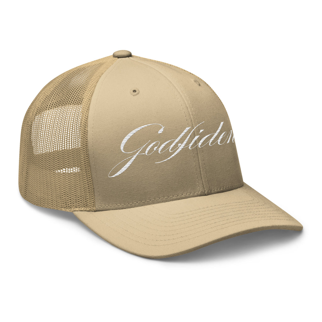 Godfidence retro trucker hat
Christian apparel accessories