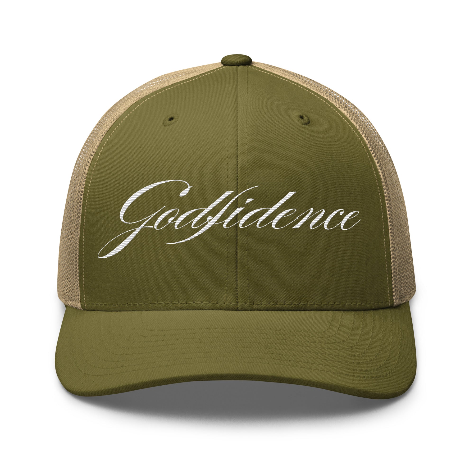 Godfidence retro trucker hat
Christian apparel accessories