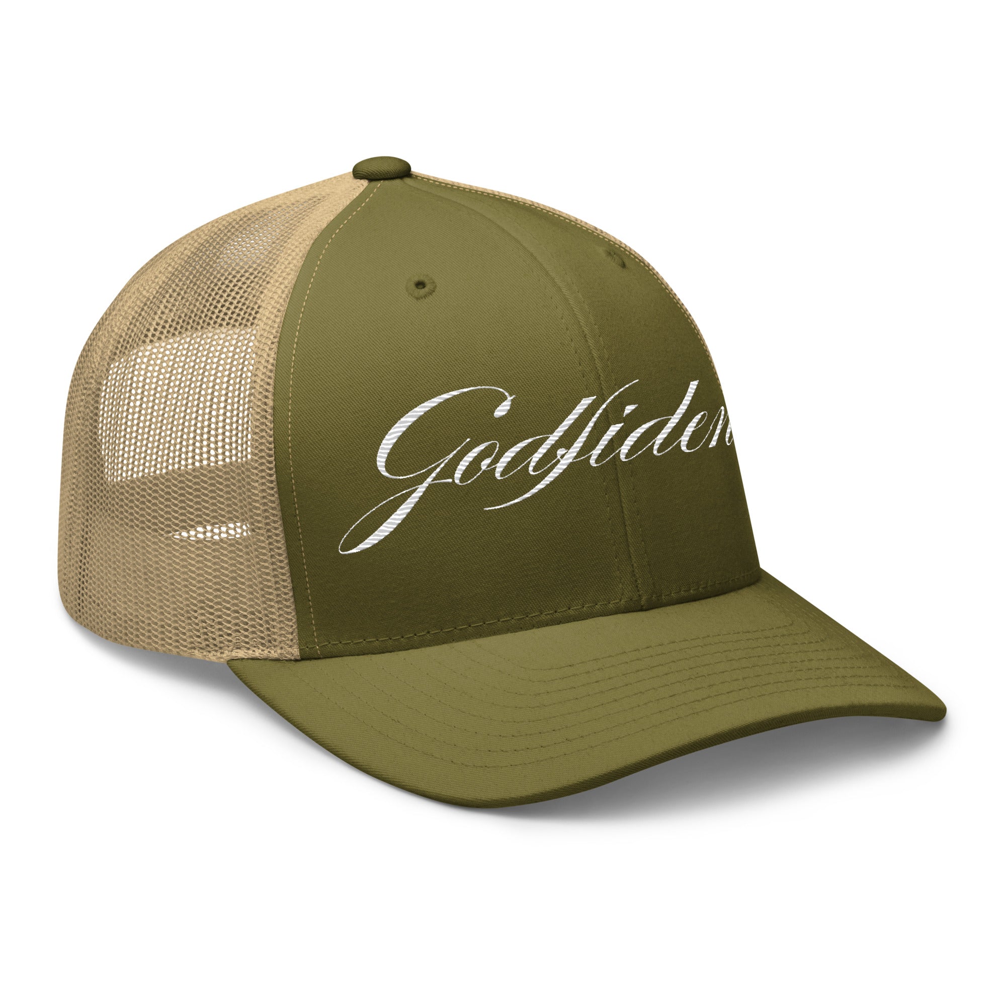 Godfidence retro trucker hat
Christian apparel accessories