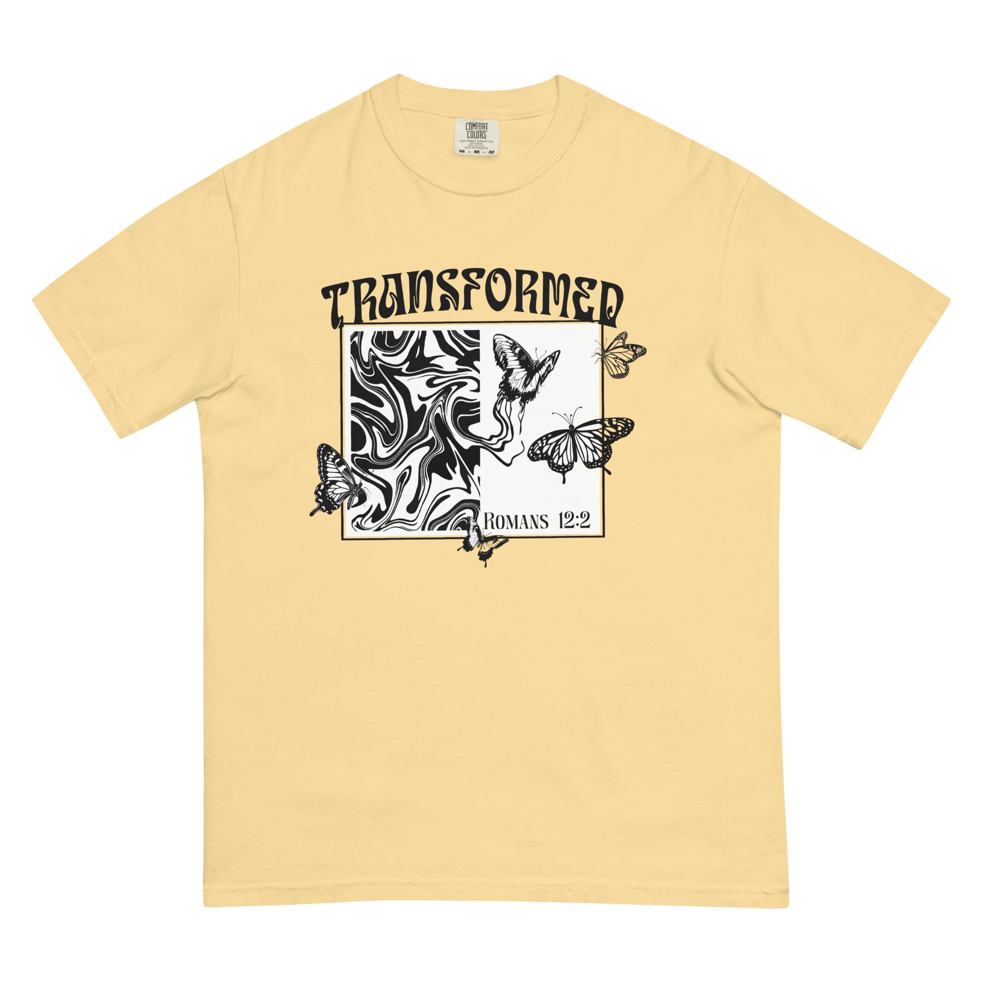 Transformed Butterfly T-shirt
Christian Unisex Apparel