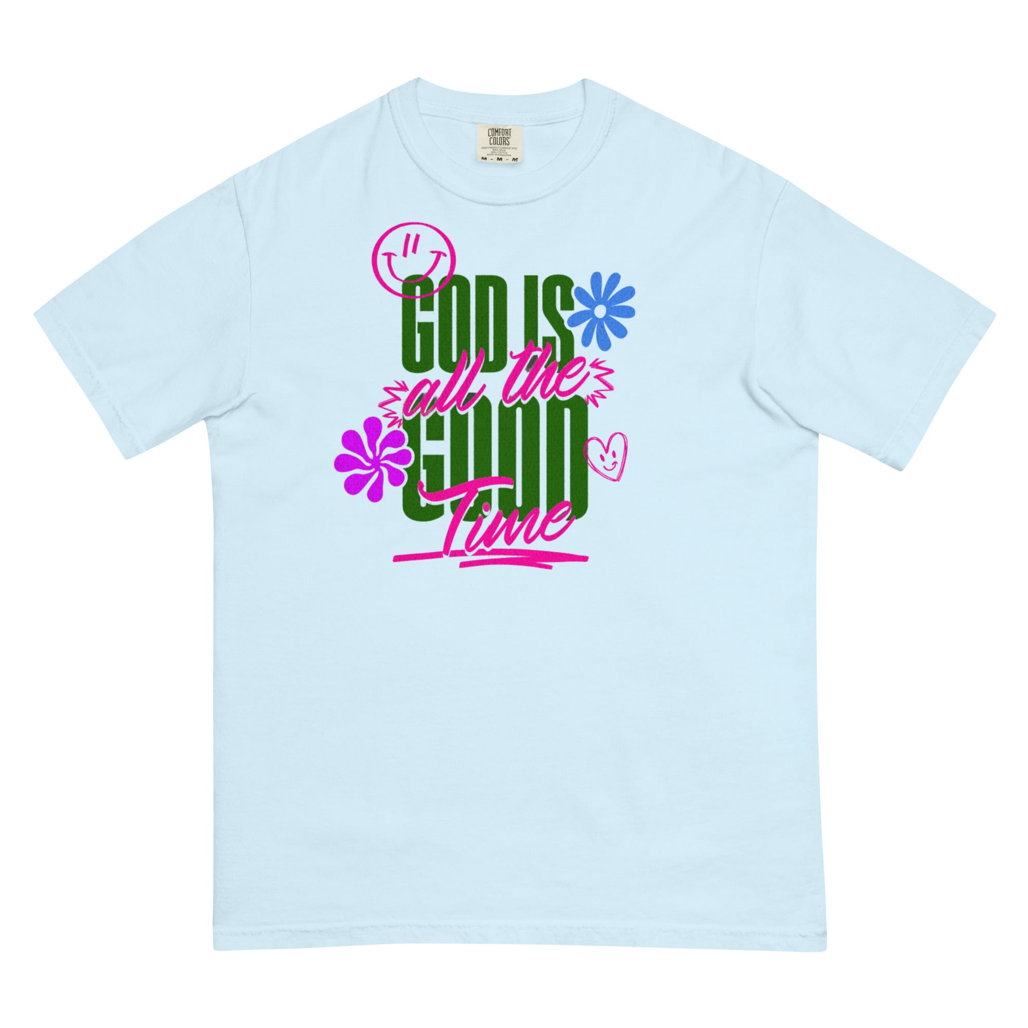God is Good All the Time T-shirt
Christian Unisex Apparel