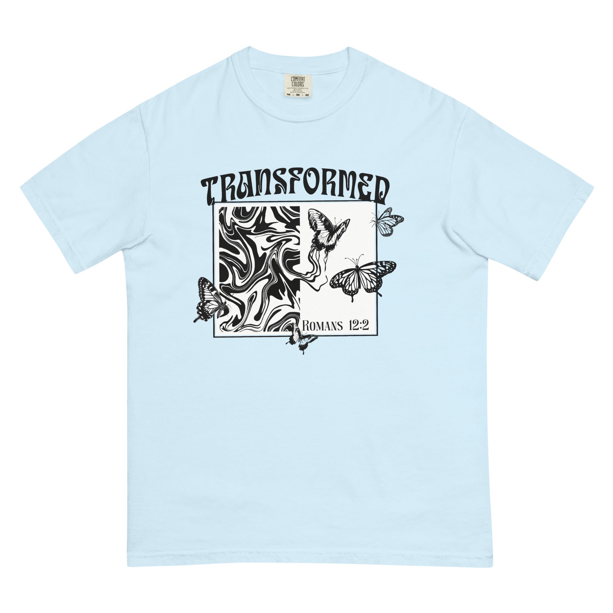 Transformed Butterfly T-shirt
Christian Unisex Apparel