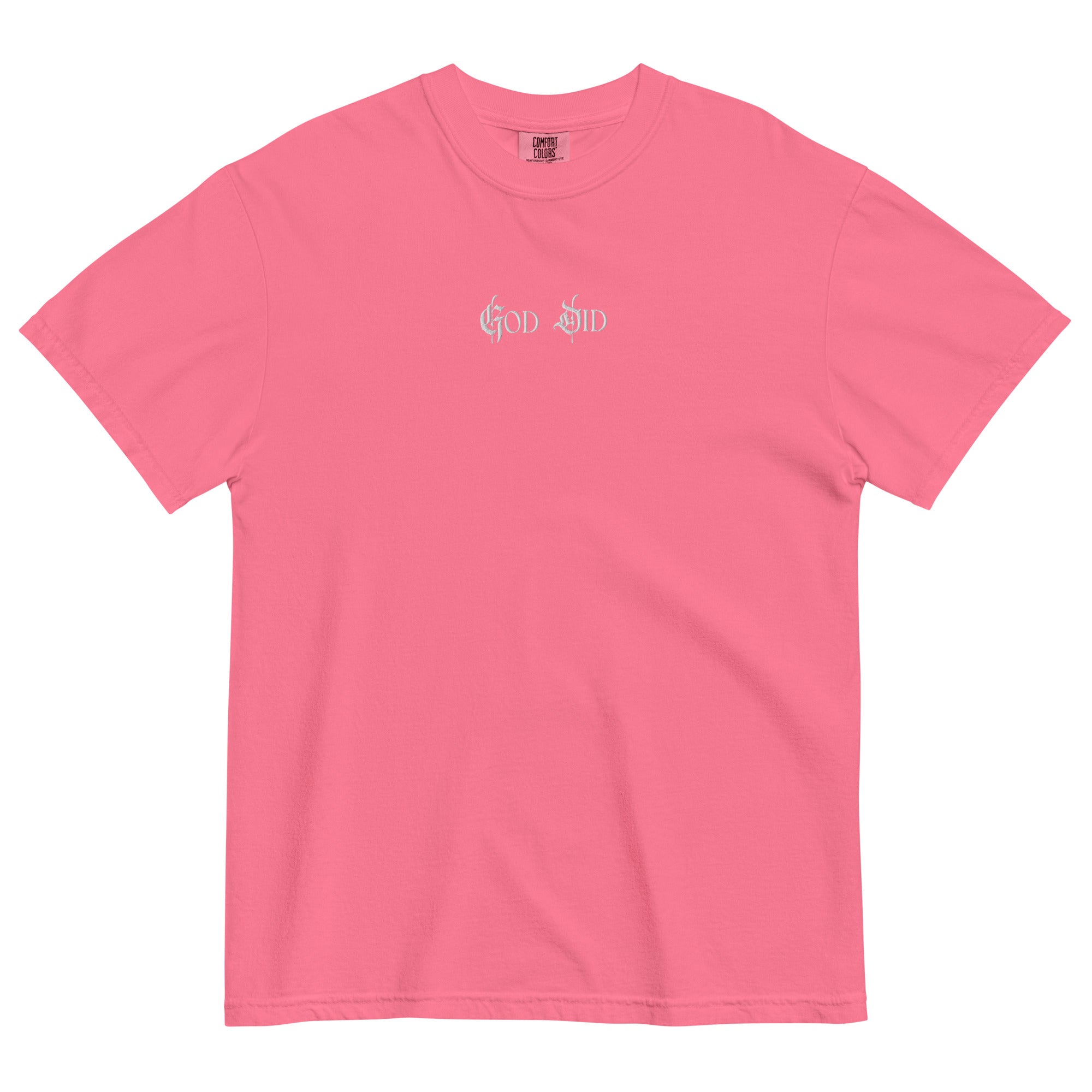 God Did T-shirt
Christian Unisex Apparel