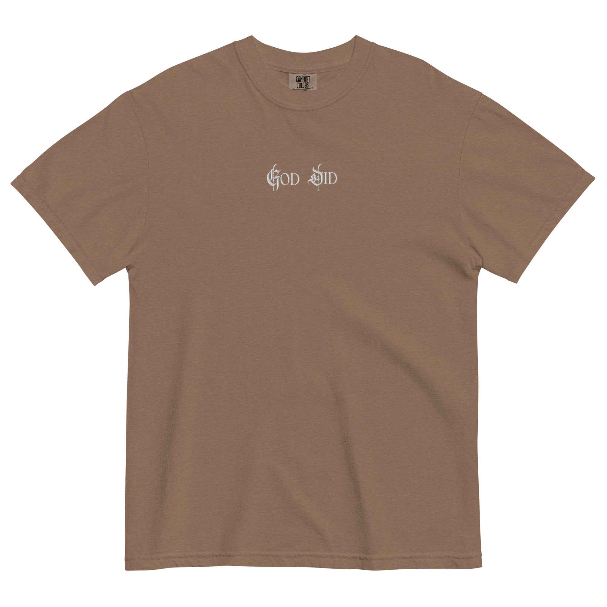 God Did T-shirt
Christian Unisex Apparel