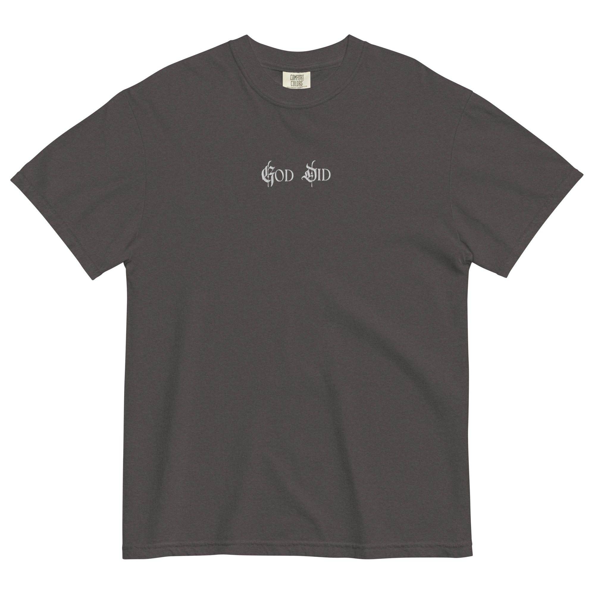 God Did T-shirt
Christian Unisex Apparel