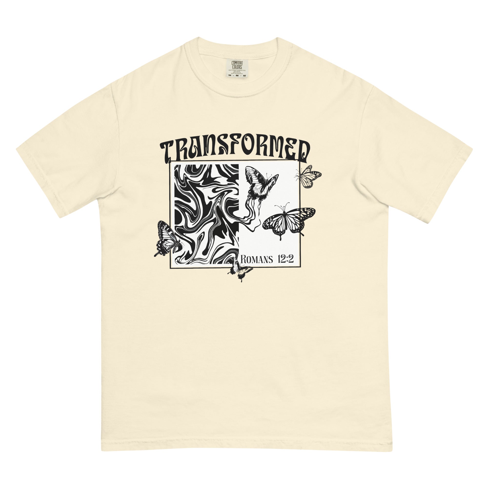 Transformed Butterfly T-shirt
Christian Unisex Apparel