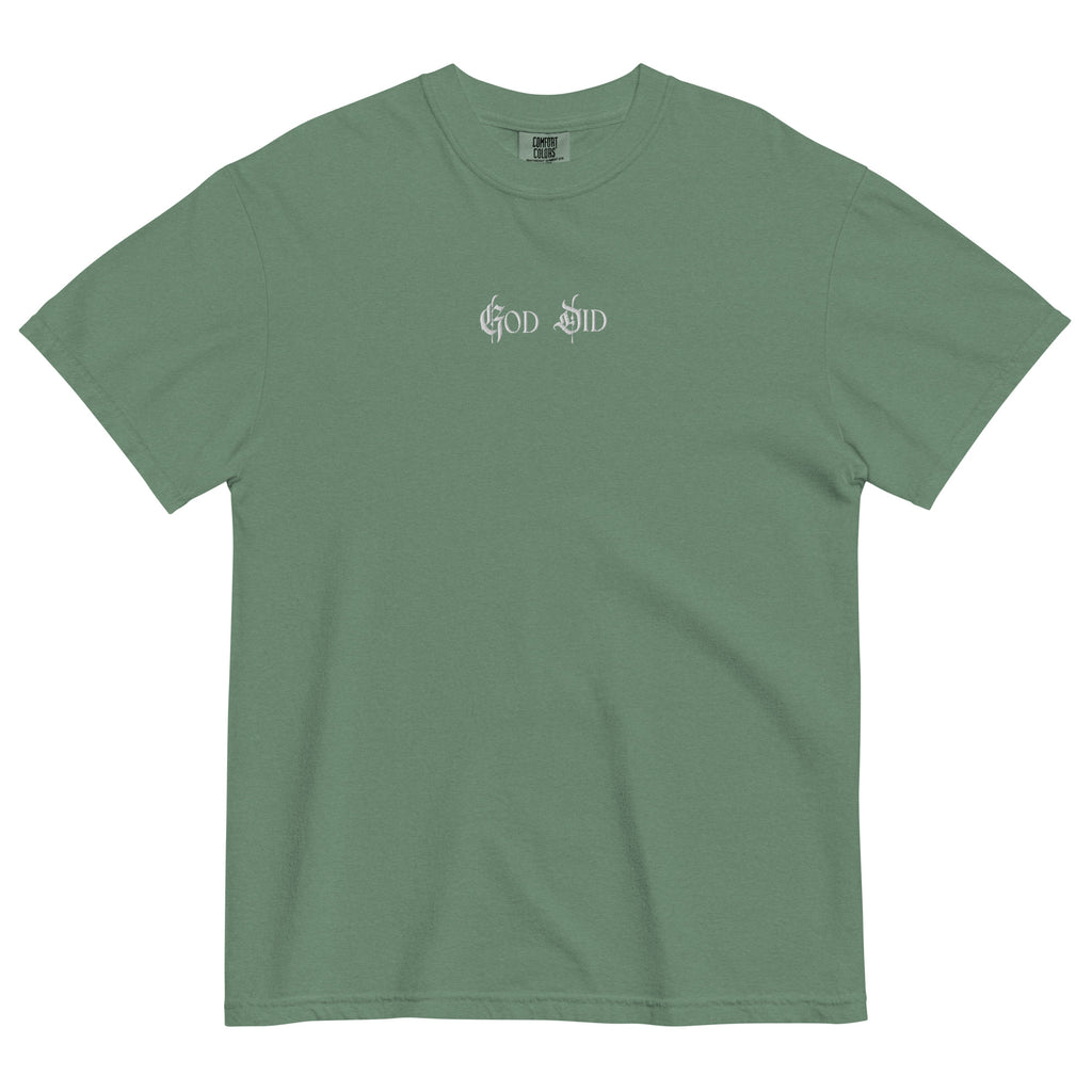 God Did T-shirt
Christian Unisex Apparel