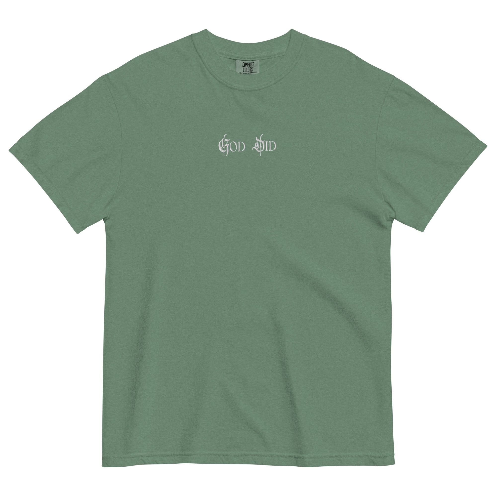 God Did T-shirt
Christian Unisex Apparel