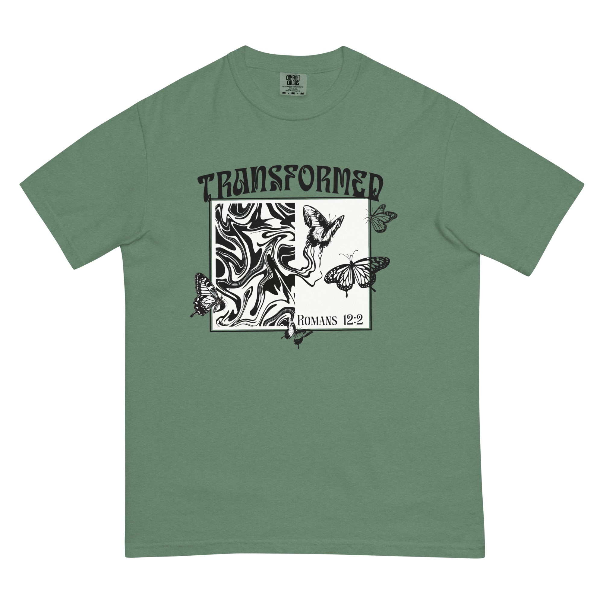 Transformed Butterfly T-shirt
Christian Unisex Apparel