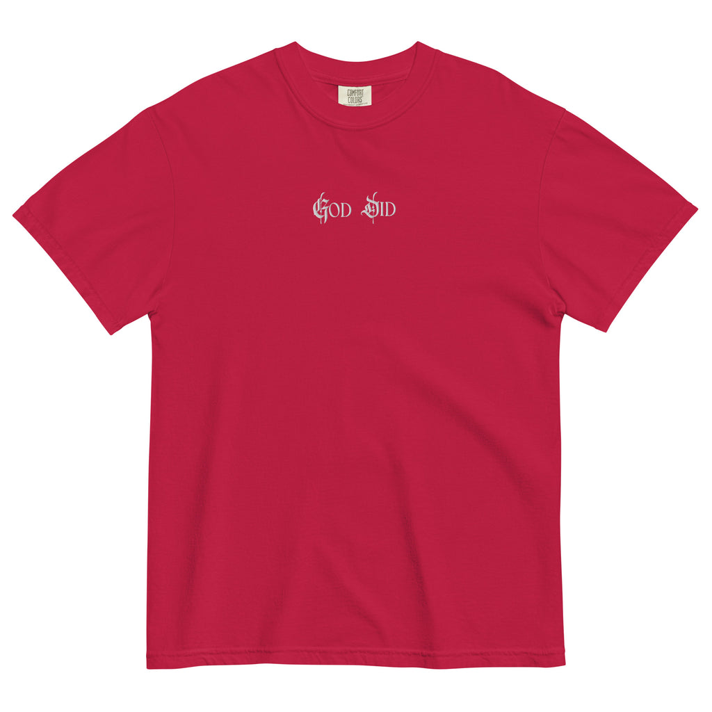 God Did T-shirt
Christian Unisex Apparel