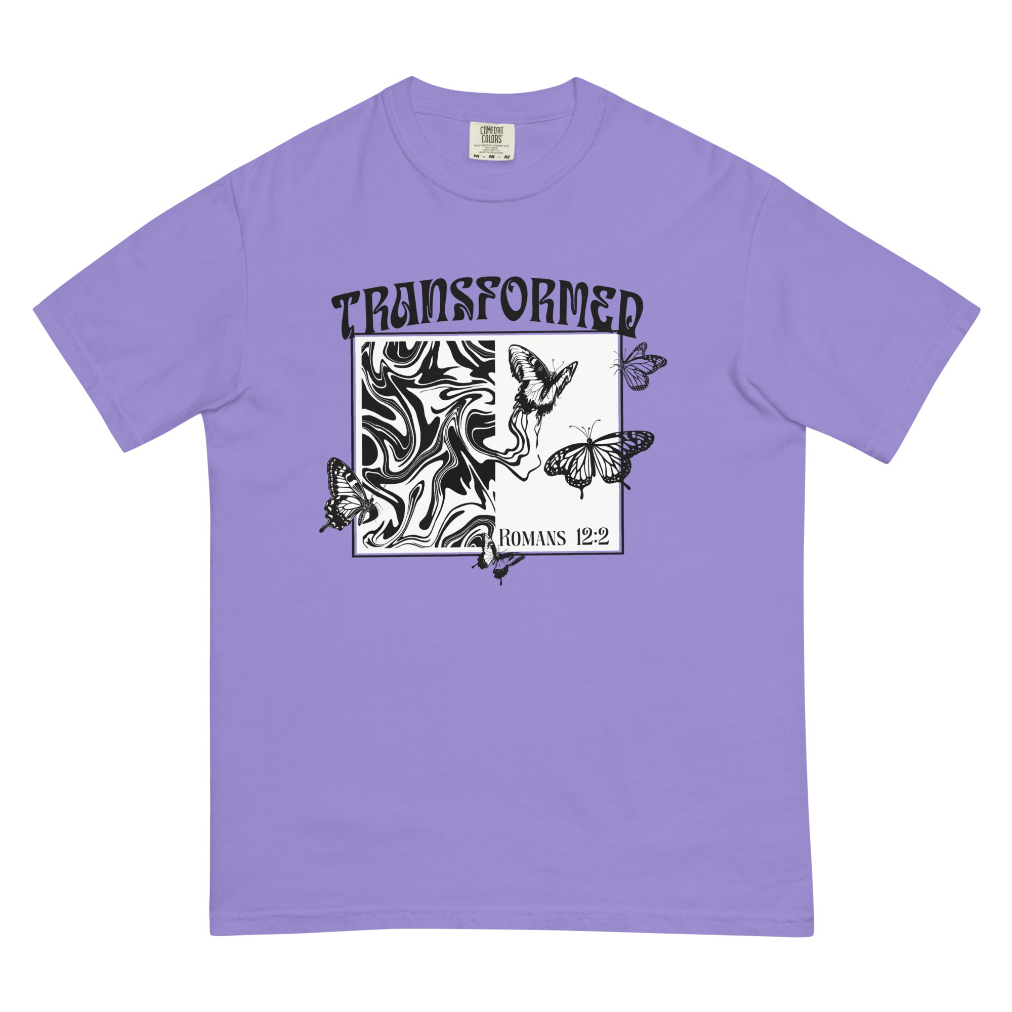 Transformed Butterfly T-shirt
Christian Unisex Apparel